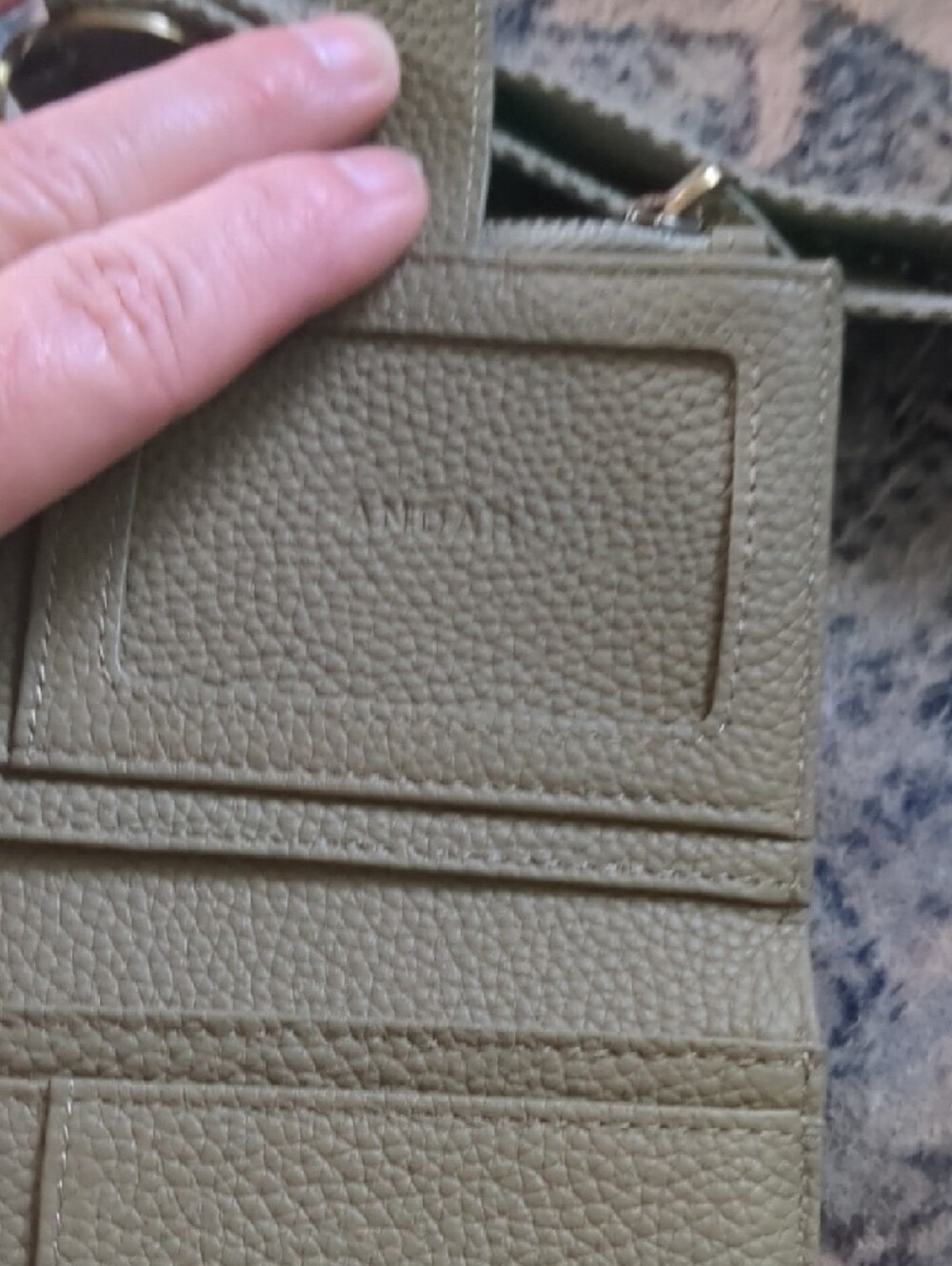 Andar Lo Wallet In Matcha Togo New - Picture 2 of 6